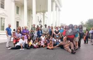 The Jewish Multiracial Network visited the White House in July 2015